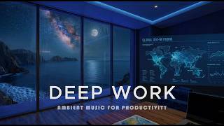 Deep Work Music — Neon City Rain to Code, Script & Go Dark