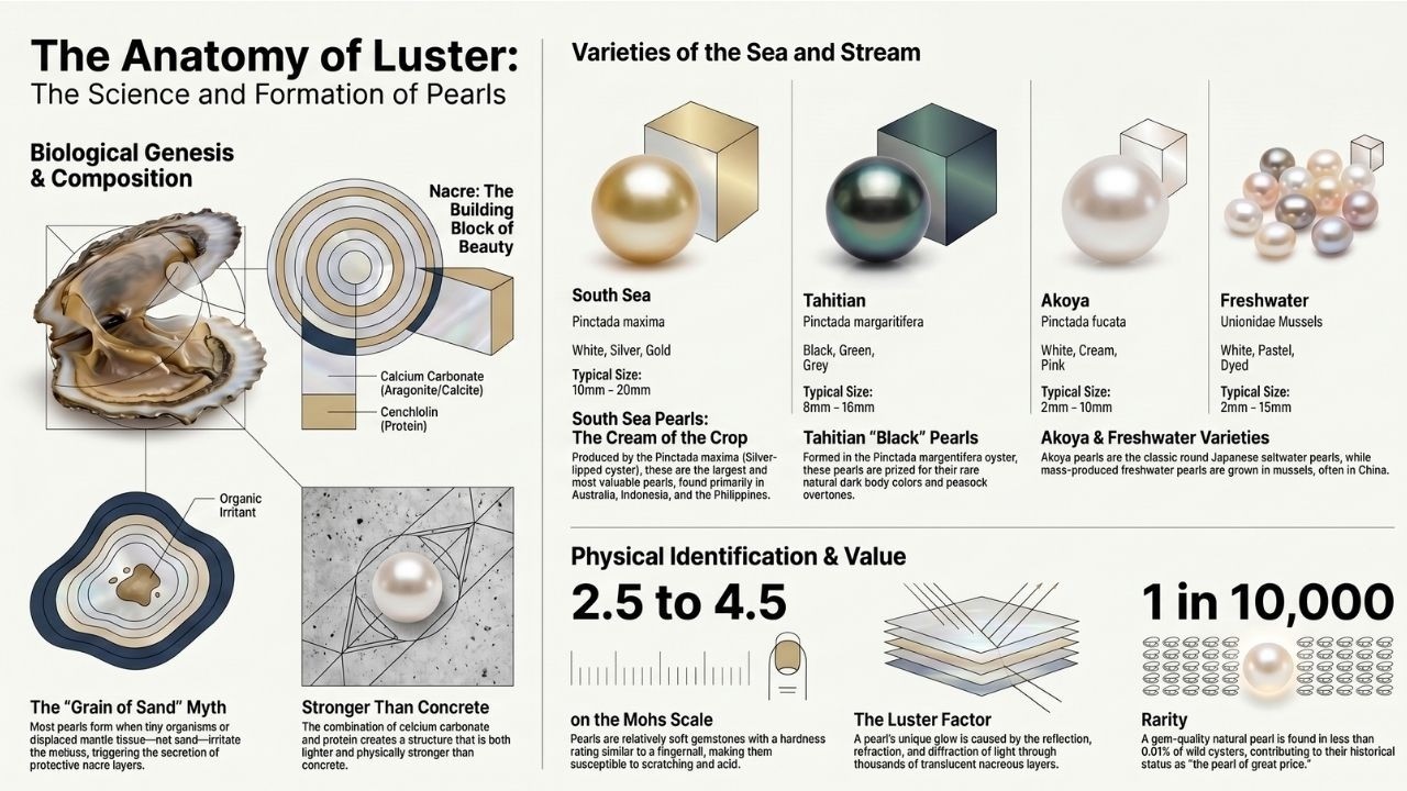Pearl Process Pearls Forming Process I India Seashell Museum - YouTube