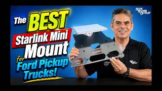 The BEST Starlink Mini Mount for Ford Pickup Trucks!