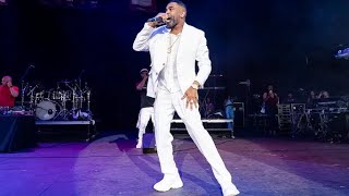 RnB singer Ginuwine passes out unconscious after doing a stunt at the Criss Angel magic show