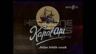 OBB Headline News Metro Tv 2006-2008   Sponsor Kapal Api Jelas Lebih Enak (Seram Menakutkan)