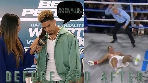 When Trash Talk Goes Wrong In Boxing - Austin McBroom Vs AnEson Gib (Centuries)