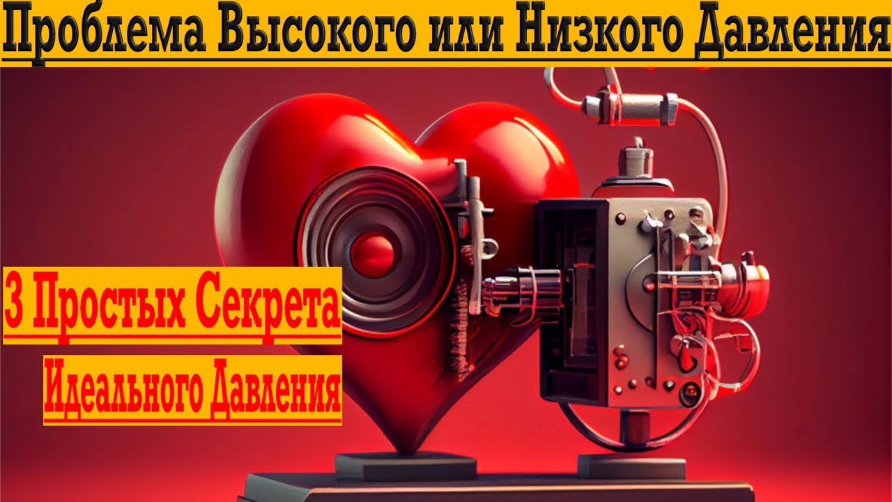 3 Простых Секрета к Идеальному Давлению! Гипертония Повышенное или ...