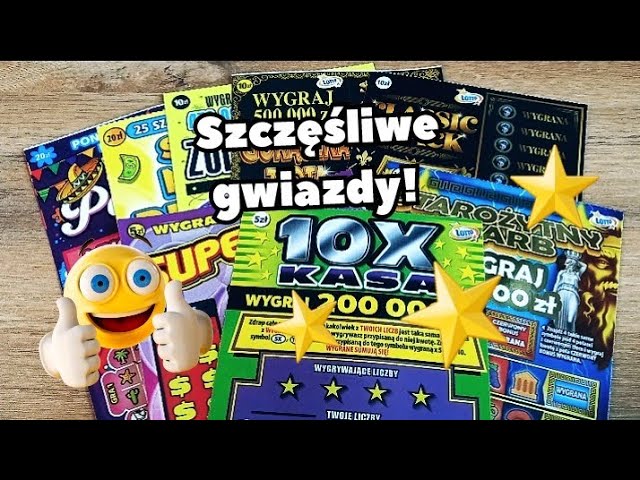 Lotto scratch cards 🎲 Mega scratch cards and mix for PLN 90