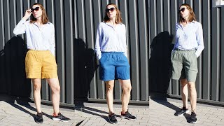 linen shorts varoius colors by LinenAroundMe 14 views 1 year ago 31 seconds