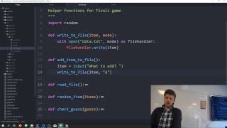 Genomgång python kmom04 med Andreas/Emil
