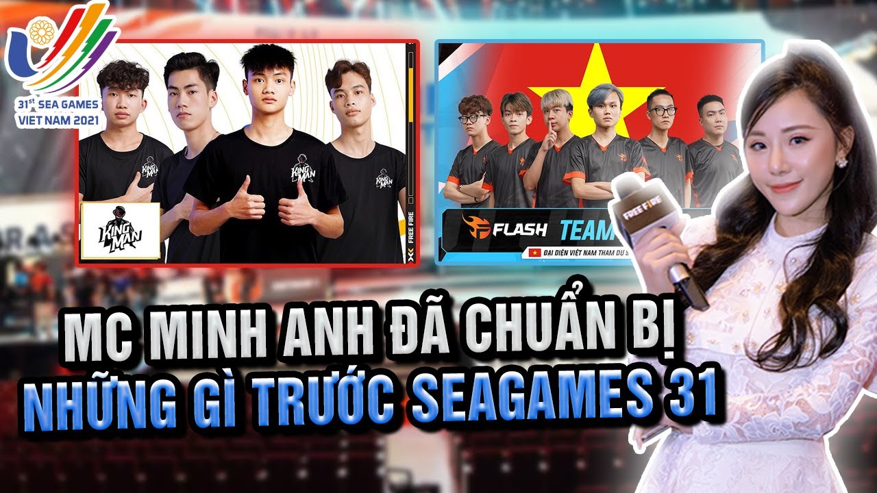 MC MINH ANH ĐÃ CHUẨN BỊ NHỮNG GÌ ĐỂ BÙNG NỔ TẠI SEAGAMES 31 ?