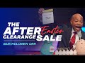 The after easter clearance sale  11am worship experience  pastor bartholomew orr