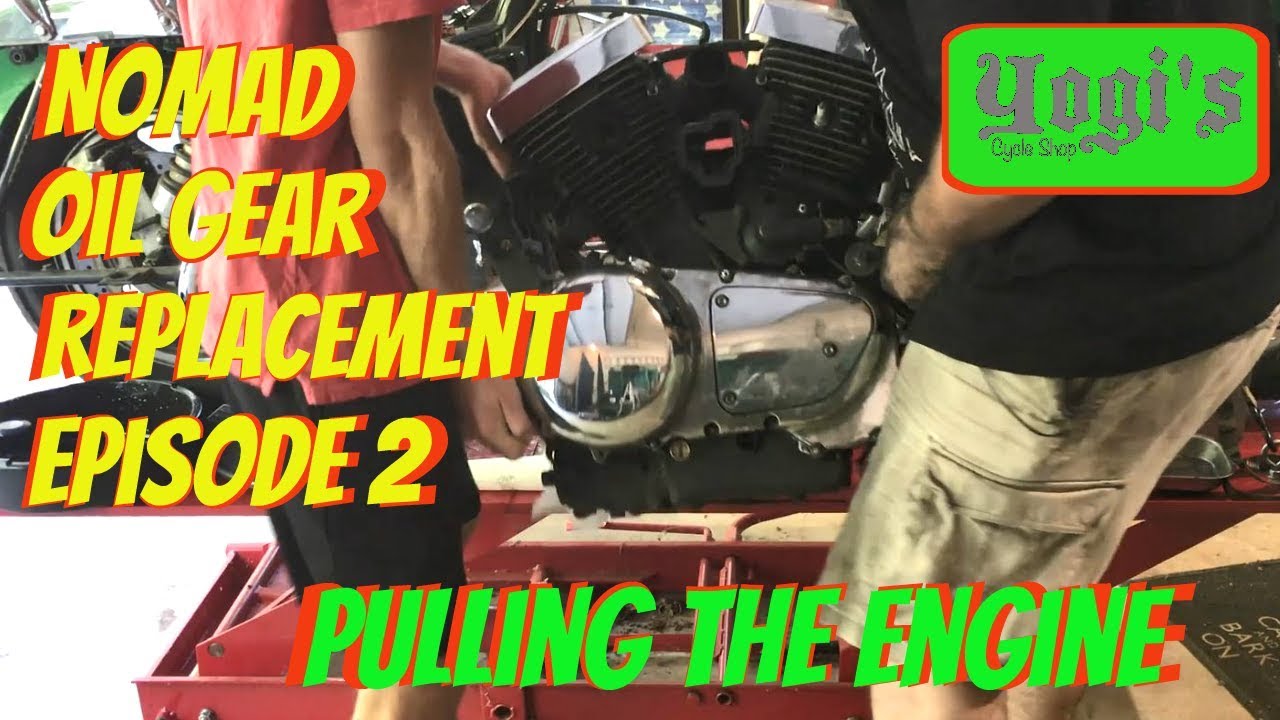 Nomad Oil Gear Replacement - Episode 2 Engine Pull - YouTube