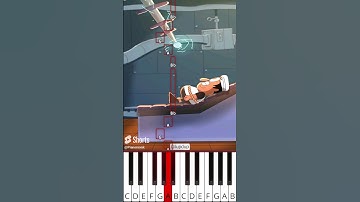 LIKE to SAVE CHALLENGE - PIZZA TOWER ANIMATION (@lupdup) - Octave Piano Tutorial