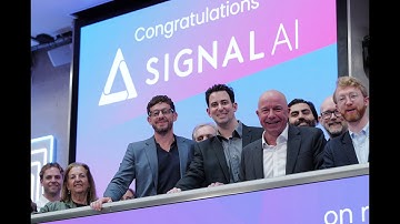 London Stock Exchange congratulates Signal AI on its $165M raise with Battery Ventures