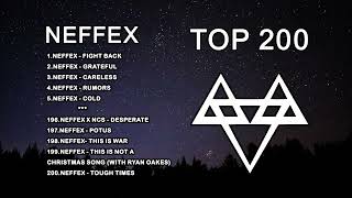 Top 200 Songs Of NEFFEX | Best of NEFFEX