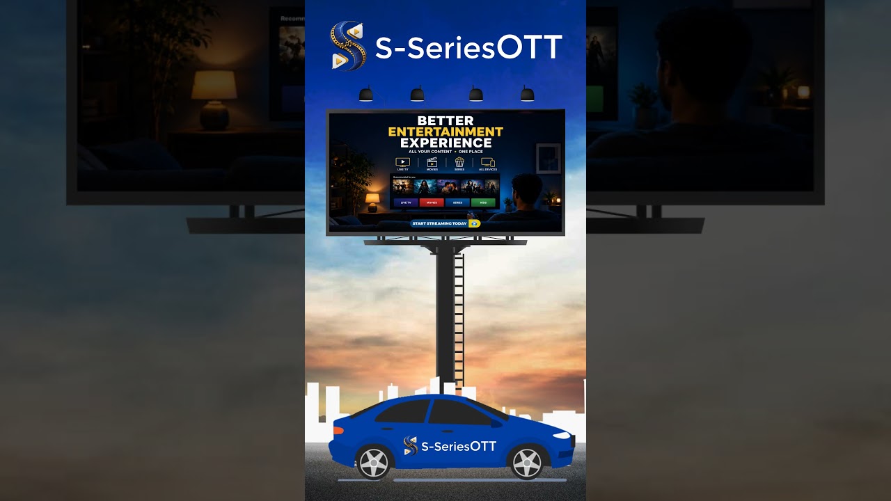 🎬 S-Series OTT | Entertainment Unlimited | Movies, Web Series, Short Films & Music Streaming App