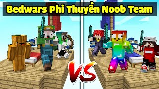 BEDWARS KHANGG TROLL TEAM CỦA T GAMING BẰNG PHI THUYỀN CỰC VIP VÀ ĐÁNH BẠI NOOB TEAM TRONG MINECRAFT