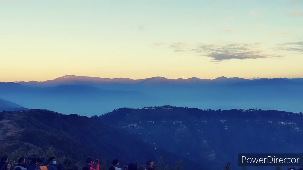 Sunrise point..Darjeeling