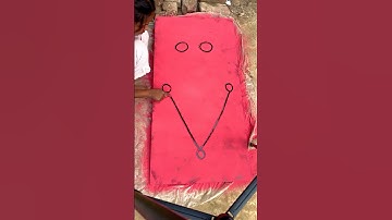 How to draw Ice Cream 🍦 cone with V letter #drawing #art #shorts