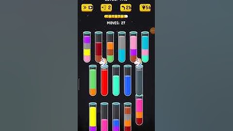 Colour water sort 3D Level 1113