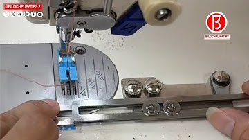 Sewing Tools And Tutorial Adjustable width and narrow single folding edge curling tube Full video