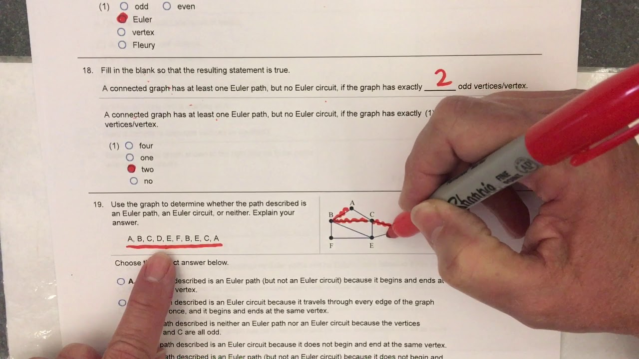 Chapter 14 Practice Test Problems 17, 18, 19 - YouTube