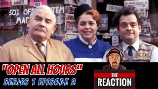 American Reacts to Open All Hours - s01e02 - A Mattress On Wheels