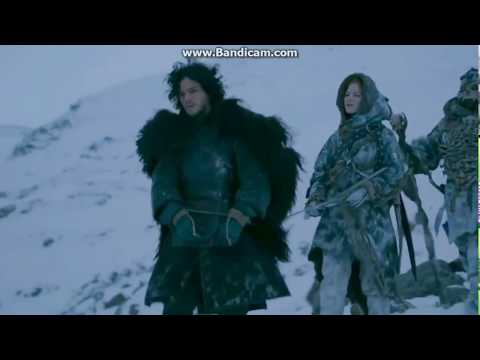 Game Of Thrones Jon Snow Vs Qhorin Yarımel Dövüşü Türkçe