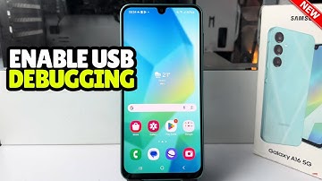 How to Enable USB Debugging Samsung Galaxy A16