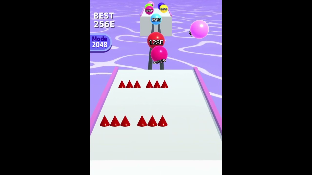 How to walk in water in ball run 2048 [Infinity Mode] tutorial easy