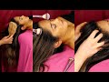 Asmr  ultra relaxing face  hair brushing with scalp massages  multitriggers 