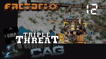 Factorio Triple Threat | Pyanodon Mods Ep. 12 - Green Science SLOWLY ONLINE! | Factorio Multiplayer