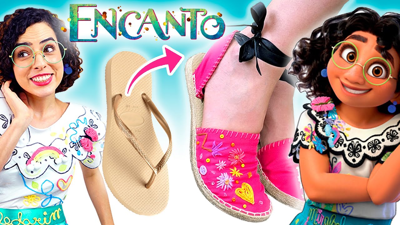 DIY DE FILME: SAPATINHO DA MIRABEL, VELA MÁGICA \u0026 CARTAO POP IT DE ENCANTO  | Paula Stephania - YouTube