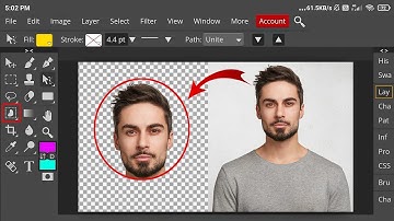 Photoshop On Android Phone 📲 How To Remove/Erase Background Erase In Photopea App