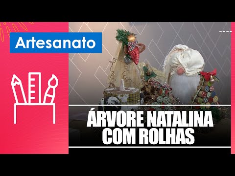 Aprenda a fazer uma árvore natalina com rolhas com a artesã Lua Barbosa – 02/12/24