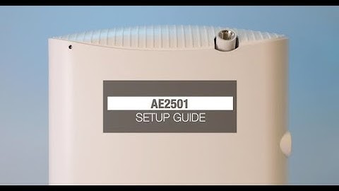 AE2501 Setup & Programming Guide | Air Esscentials