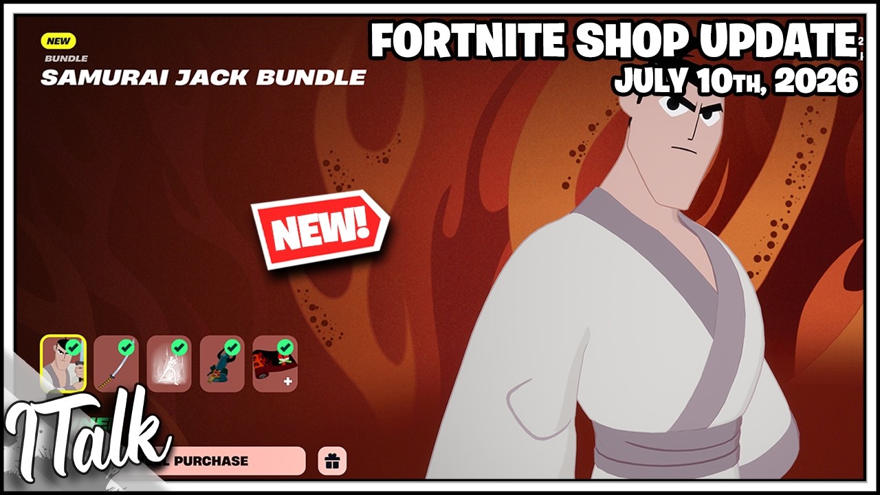 Fortnite Shop *NEW* THIS SHOP IS NUTS! [July 10th, 2026] (Fortnite Chapter 7)