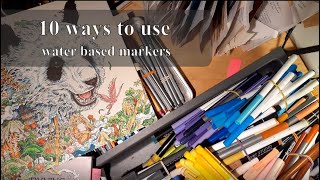 10 Ways to Use Water Based Markers in Adult Coloring Books screenshot 4