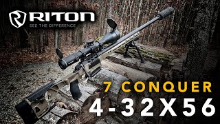 Riton 7 Conquer 4-32x56 Rifle Scope