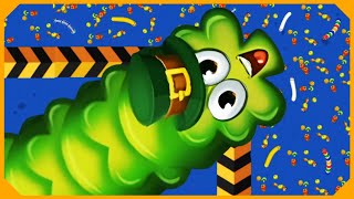 🐍WORMSZONE.IO | Giant Slither Snake Top 01 🤔 | Epic Worms Zone Biggest Snake Gameplay! | Kalun yt screenshot 1