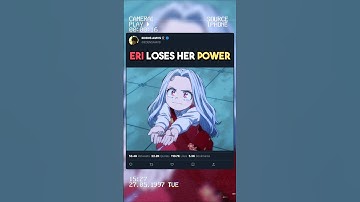 ERI PERD SON POUVOIR | #myheroacademia #edit #amv #mha #anime #mangaedit
