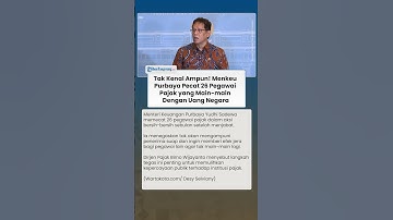 Tak Kenal Ampun! Menkeu Purbaya Pecat 26 Pegawai Pajak yang Main-main Dengan Uang Negara