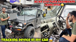 Apni bolero mai kisne lagaya Tracking Device 😱 | AC ka repair bahut bari padha