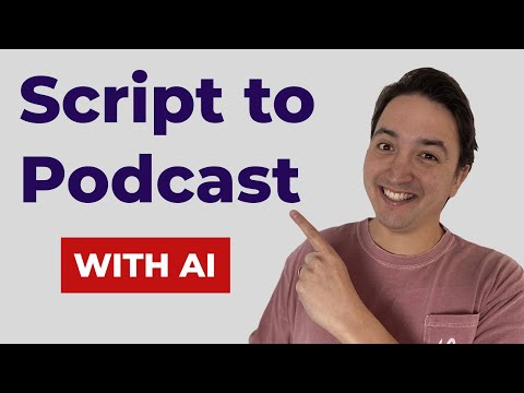 Script to Podcast with AI - video from Jellypod
