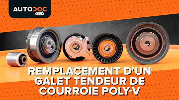 Comment remplacer un galet tendeur ?