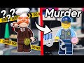 I built a murder mystery in lego city