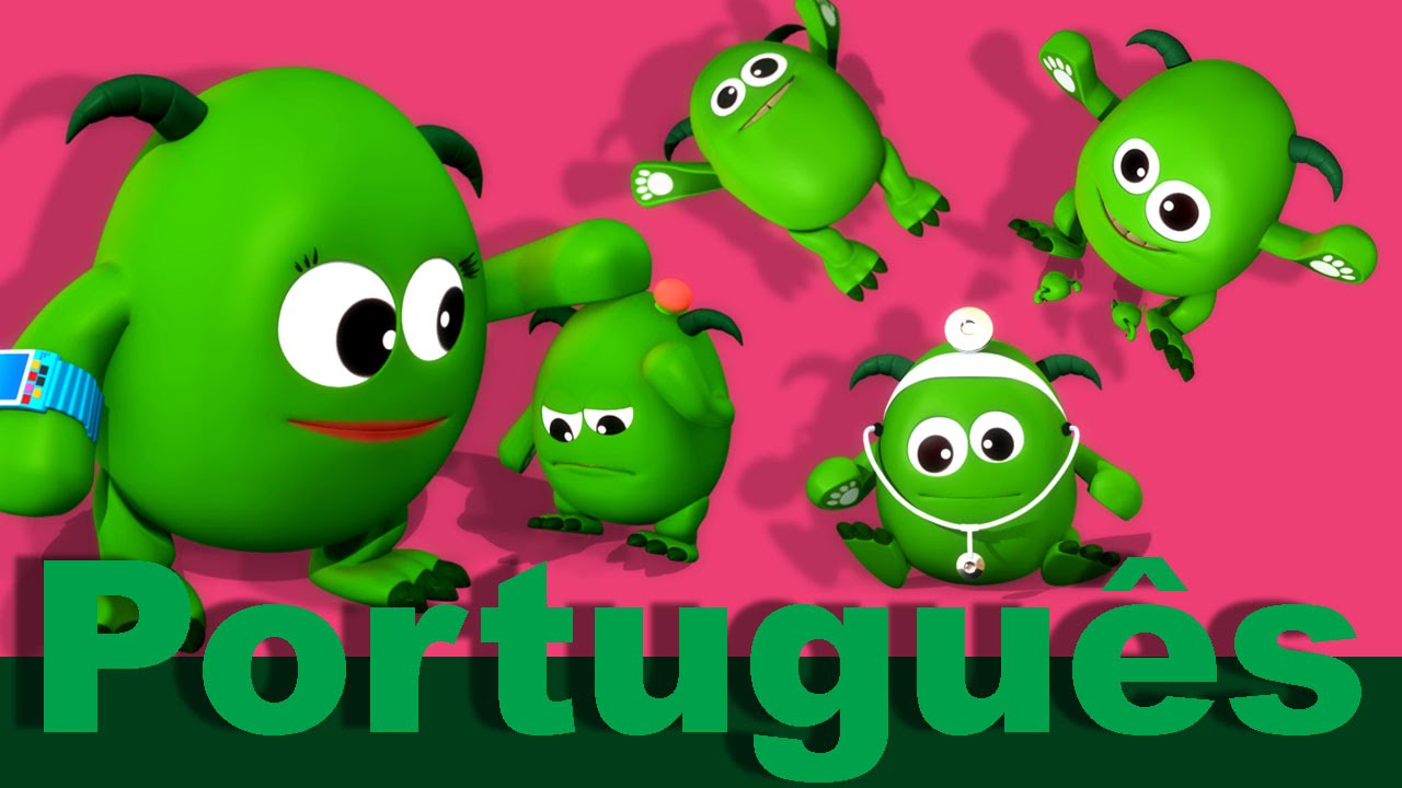 Cinco Monstrinhos | Canções infantis | LittleBabyBum