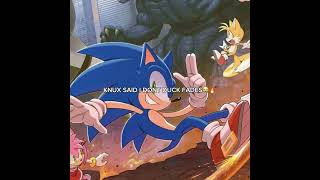 IT DOESN’T MATTER HOW BIG YOU ARE!!! #knucklestheechidna #sonicmemes #fyp #wolverine #shorts #collab