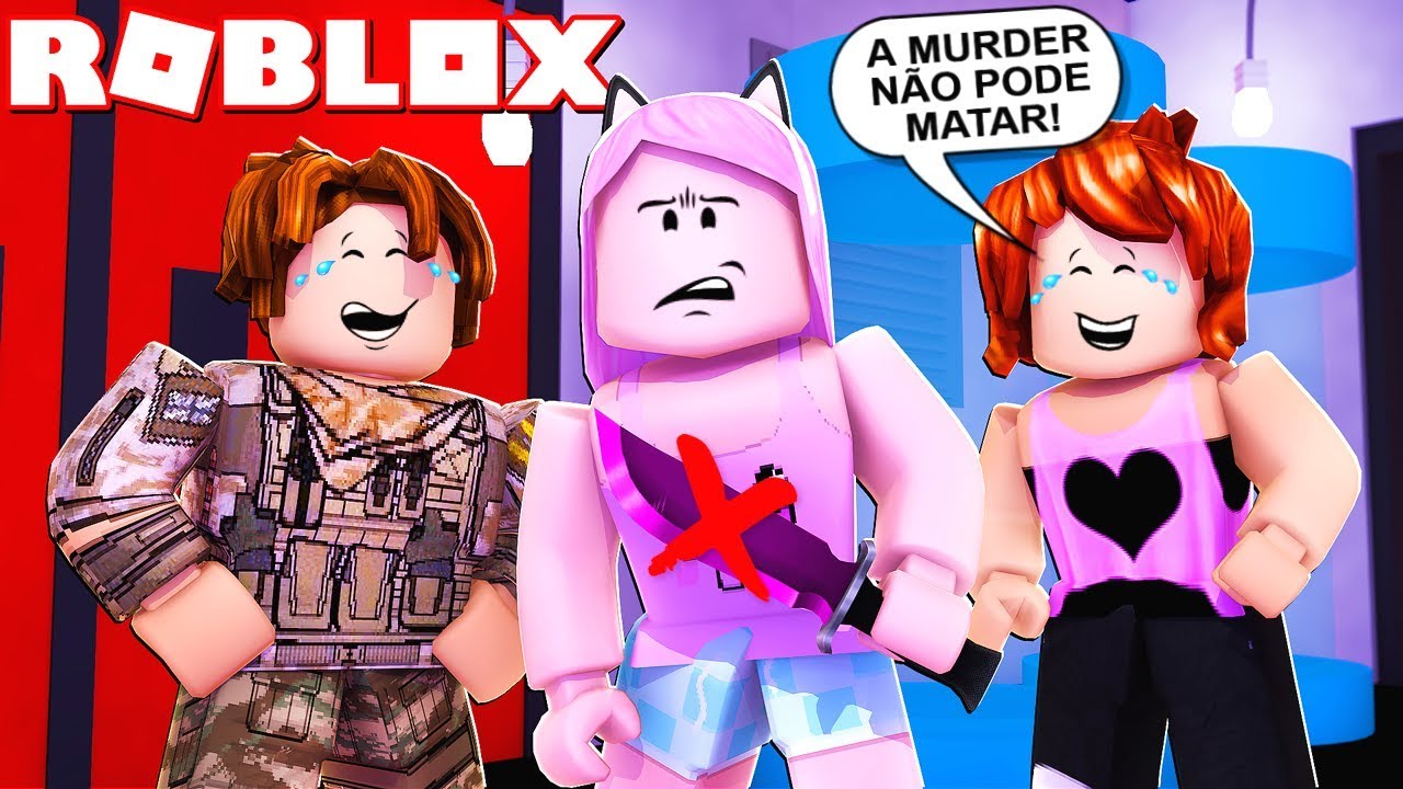 Murder Porem Se Eu M4tar Alguem O Video Acaba Roblox Murder Mystery 2 Youtube - roblox look preto vs look rosa batalha de looks vitoria