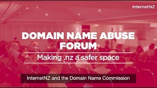 Domain Name Abuse Forum