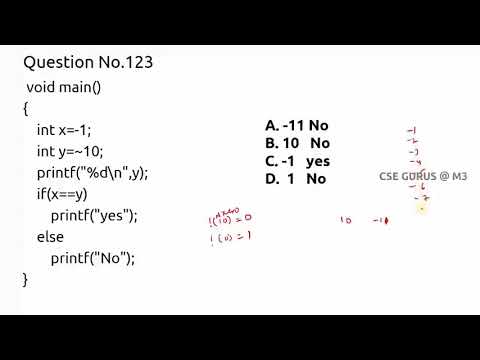 What is ~ operator in C.