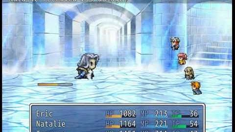 RPG Maker VX Ace - Animated Enemy Battler - Battle Test