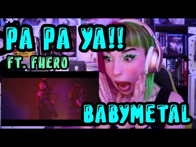 REACTION | BABYMETAL PA PA YA!! ft. F.HERO class=